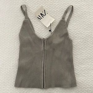 NWT Zara Knit Tank Top